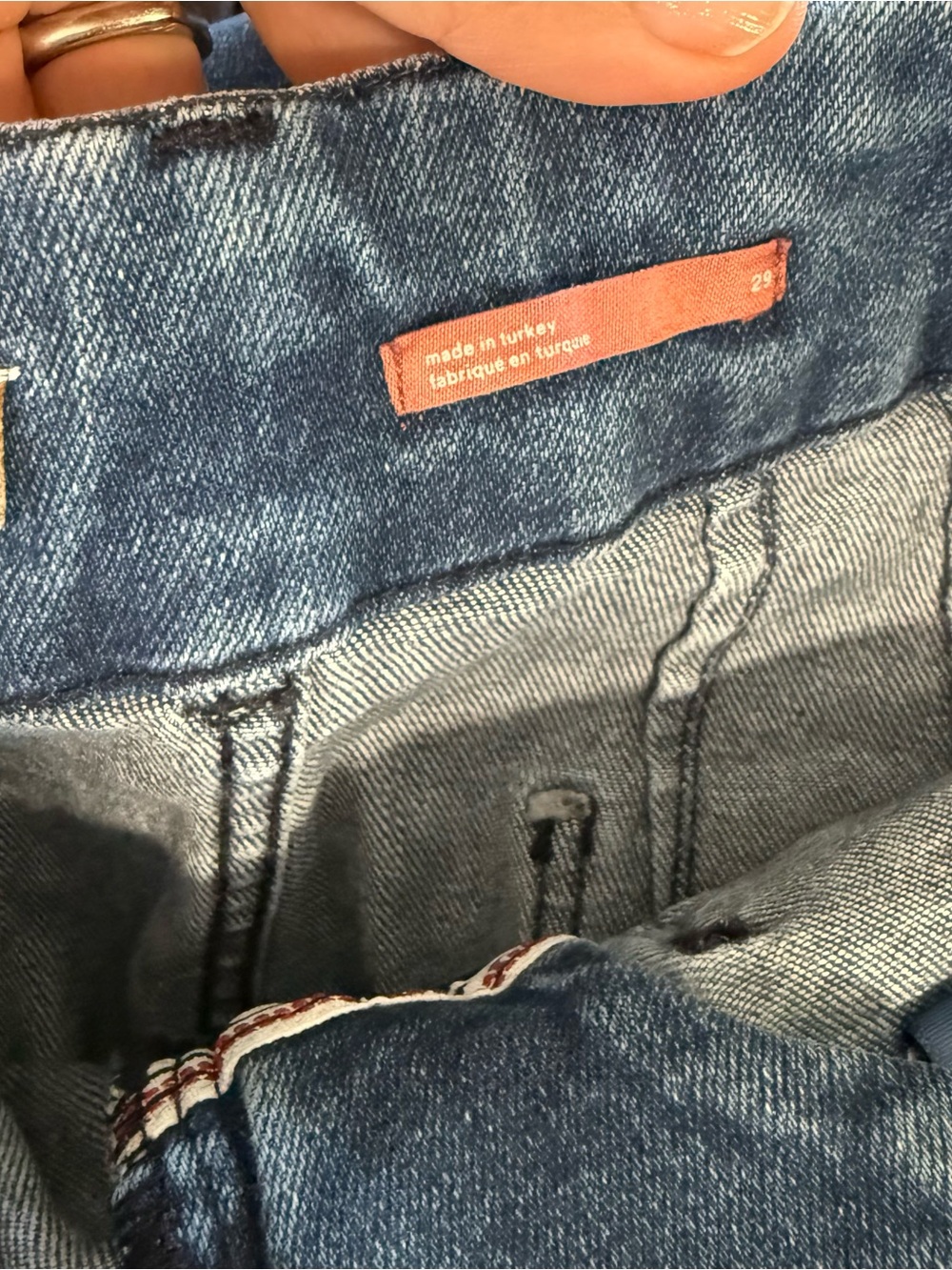 Anthropologie Pilcro The Skipper wide leg Jean Sz 29 - Picture 7 of 8